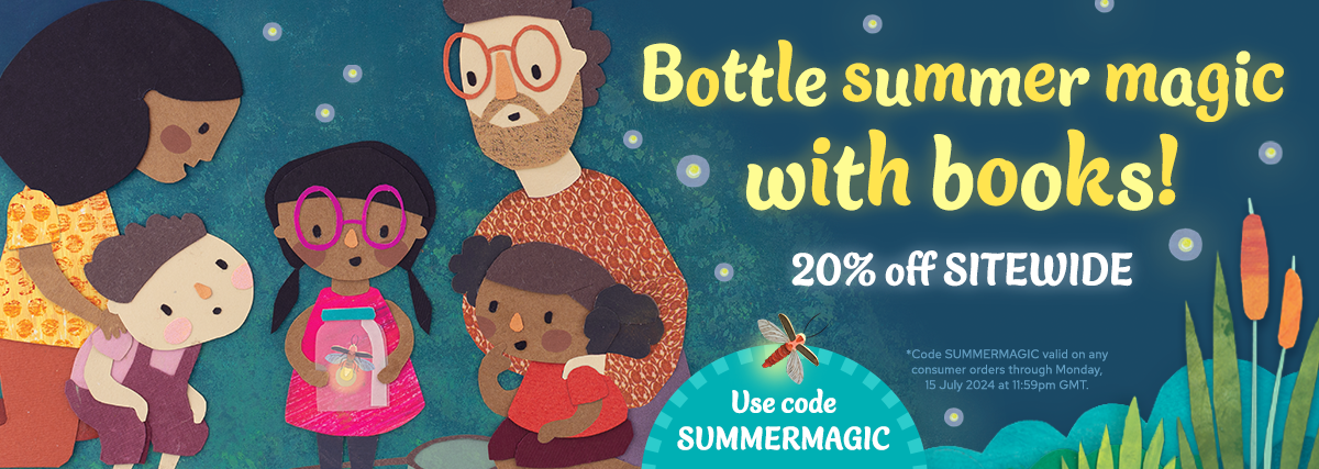 Bottle summer magic with books! 20% off sitewide. Use code SUMMERMAGIC on any consumer orders through 15 July at 11:59pm GMT.