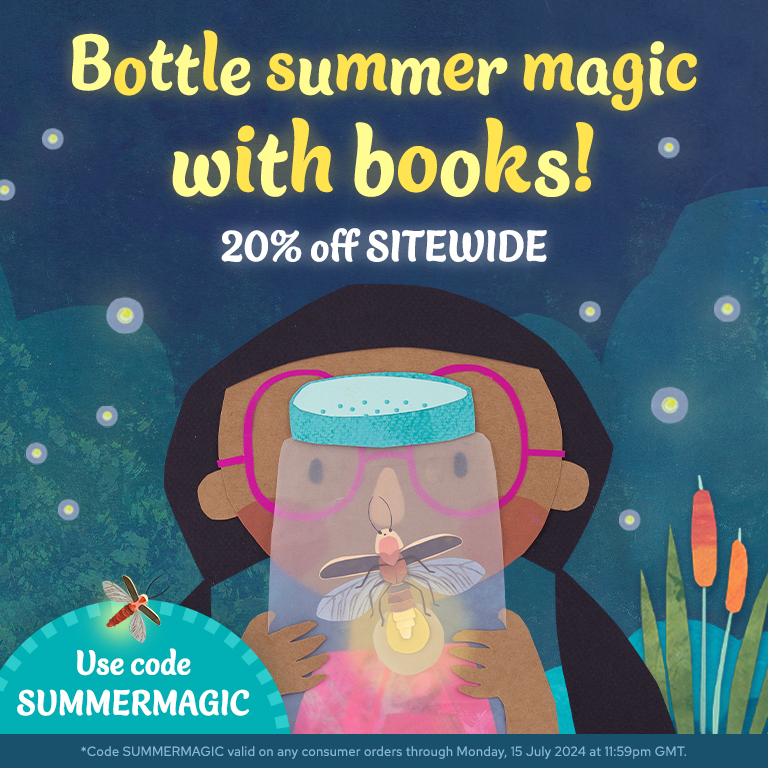 Bottle summer magic with books! 20% off sitewide. Use code SUMMERMAGIC on any consumer orders through 15 July at 11:59pm GMT.