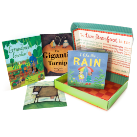 Ready-to-Wrap Barefoot Book Box for Ages 3-5: How Does Your Garden Grow?